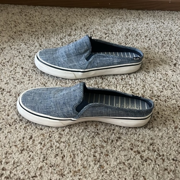 keds Denim Blue Slip-On Loafers - Picture 5 of 8